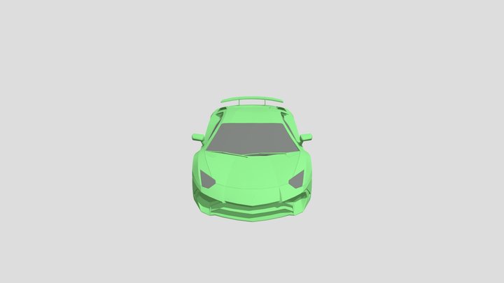 Lamborghini aventador 3D Model