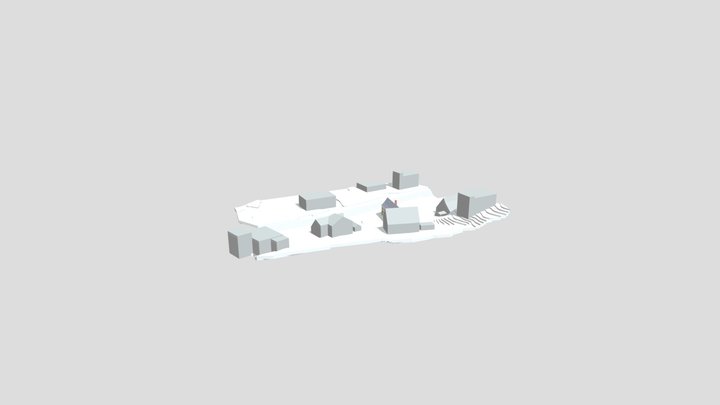 Läuterau27_mit_ Gelände.stadtmodell_Architekt_2 3D Model