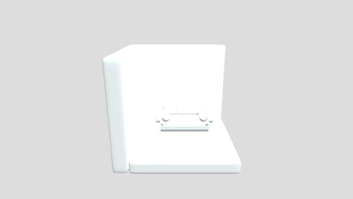 Futón Grosso 3D Model
