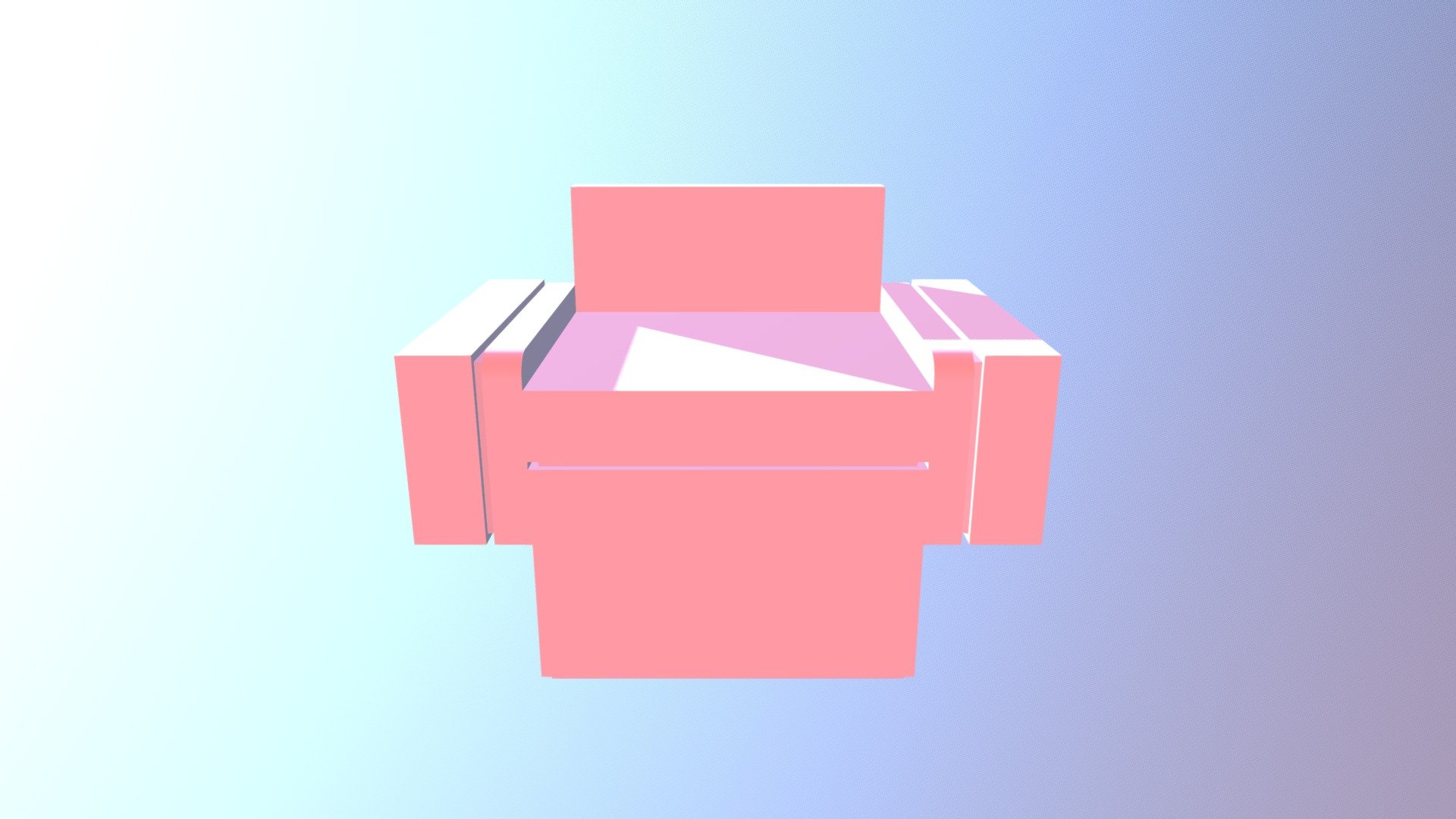 LEGO Chair Assembly - 3D model by GABRLCOLL (@GabrielCole) [4bcb81b ...