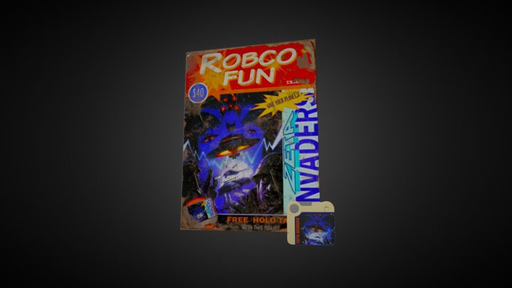 Fallout 4 Holotape 3D Model