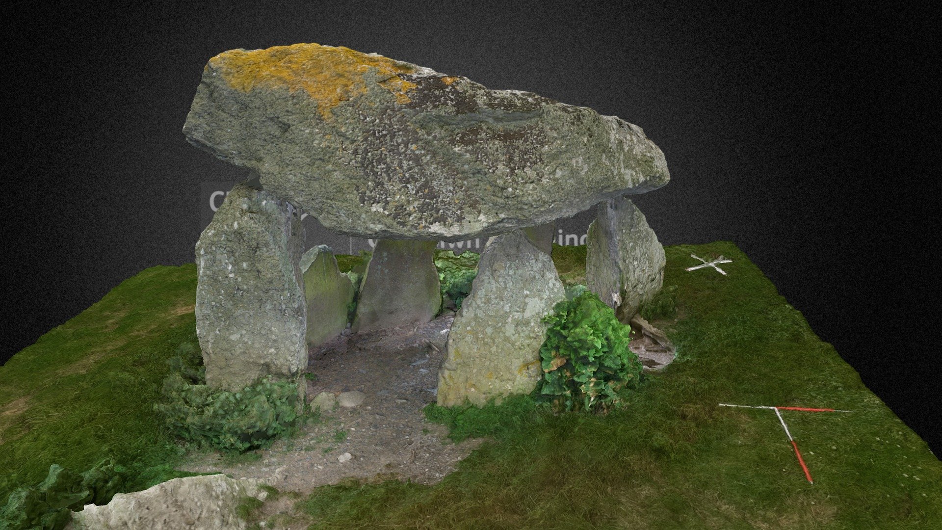 Carreg Samson burial chamber, Abercastle - History Points, image size:1920x1080