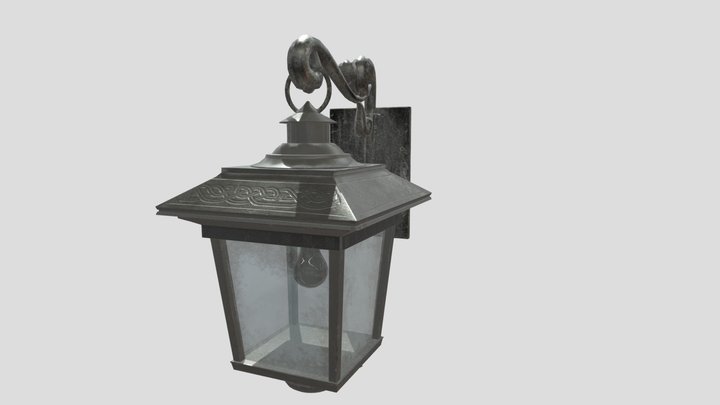 Celtic Lamp 3D Model