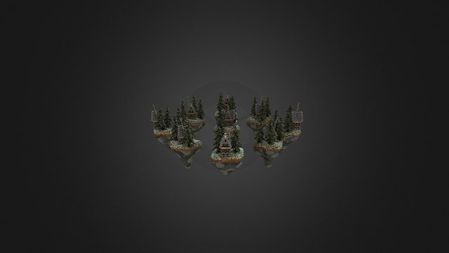 Winter Sky Wars 3D Model