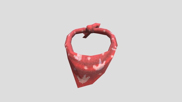 Shirt Bandana Explorer 3D Model