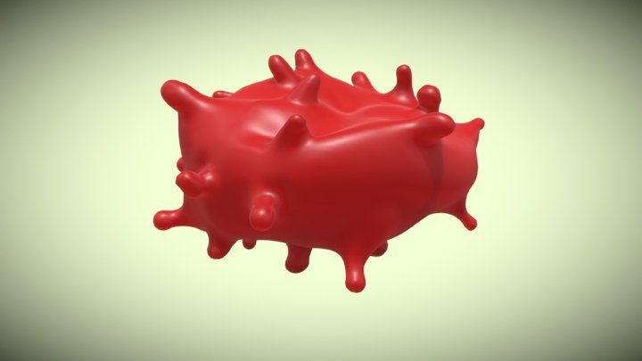 Echinocyte 3D Model