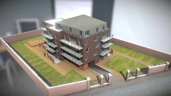 Villa Monceau 3D Model