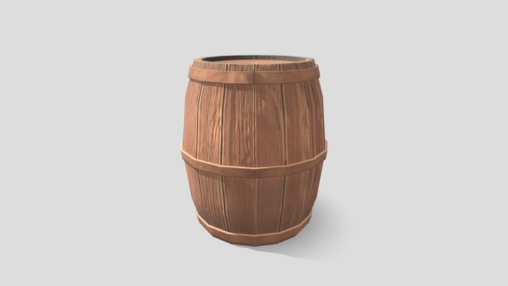 wooden crate 3D Model