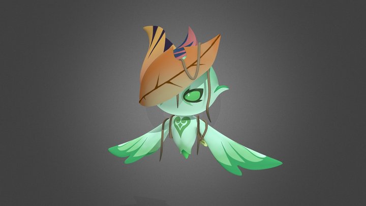 'Lavalika' - Genshin Impact (OC) 3D Model