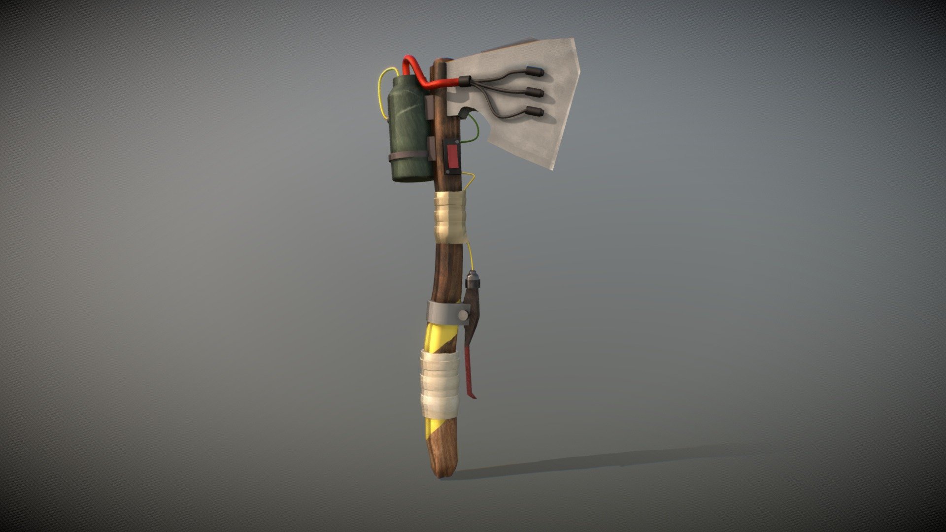 Apocalyptic axe - Download Free 3D model by Gwappa [4bcff96] - Sketchfab