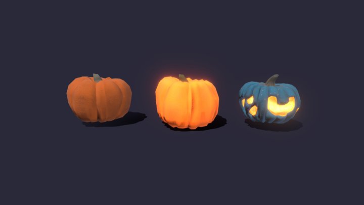 Pumpkins 3D Model