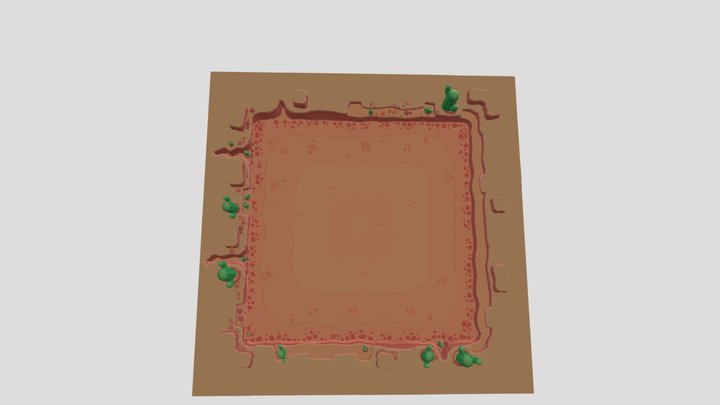 showdown_environment_brawl_stars 3D Model