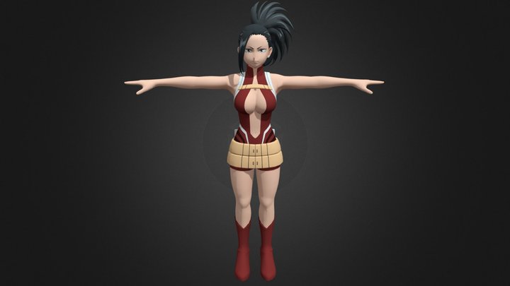 Momo Default - My Hero Ultra Rumble 3D Model