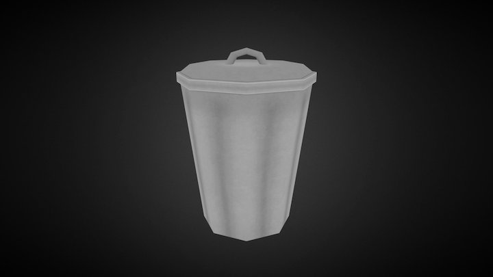 Cubo de basura 3D Model