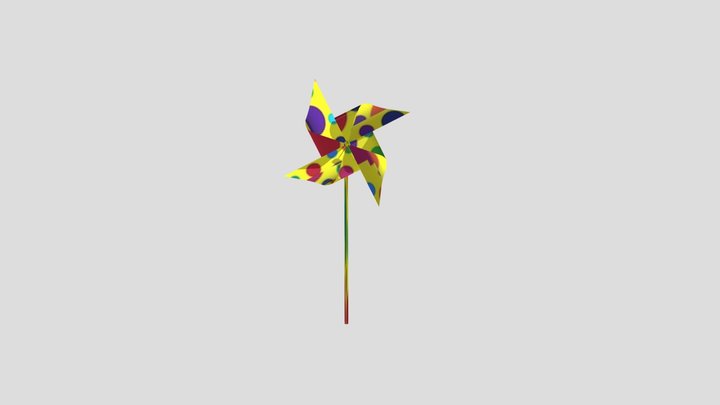 pinwheel 3D Model