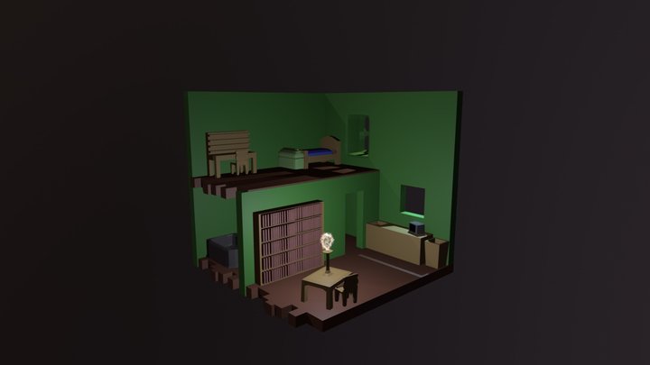 Small Home 3D Model