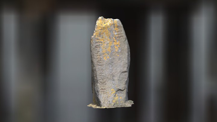 Sturkö rune stone 3D Model