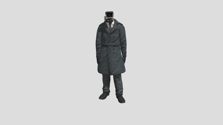Cameraman 3D Model