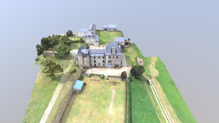 Le Château de Kerisper et son domaine 3D Model