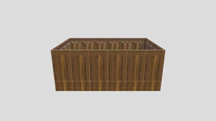 Bronx Court Room 3D Model