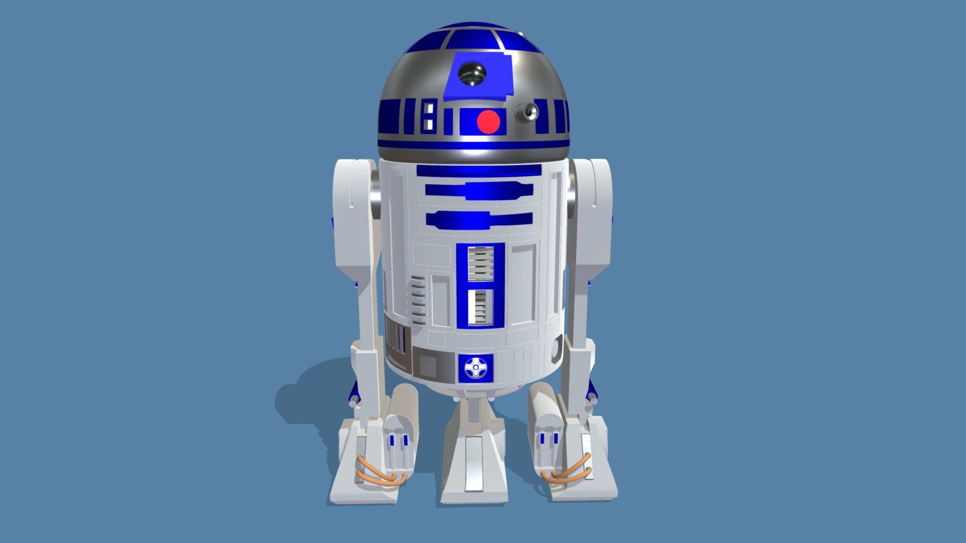 R2D2 3D model by Sanket Joshi (Sanket_Joshi) [4bd702e] Sketchfab