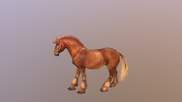 Horse Asset #2 3D Model