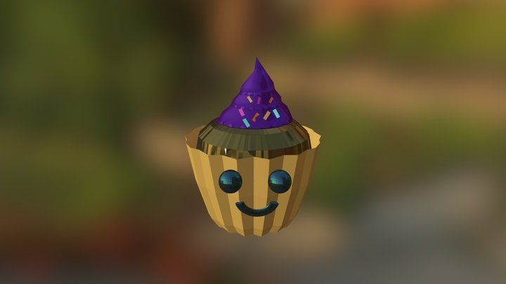 Cupcake 3D Model
