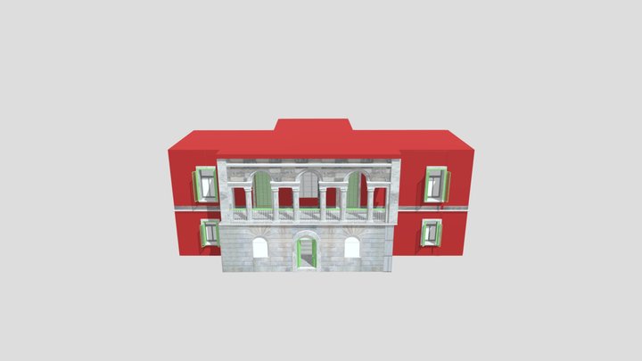Οικία Ρεθύμνης - Λύκειο Ελληνίδων Σύρου 3D Model