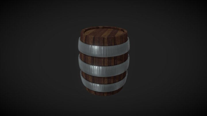 Barrel 3D Model