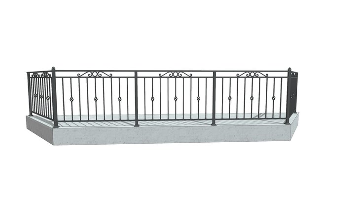 Балкон 16265 3D Model