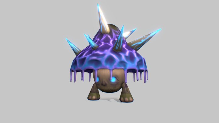 Dwarfare: Exploder Enemy and animations 3D Model
