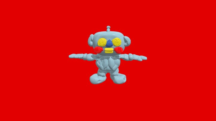 Airhead - 1000101 (XXL) (Rigged) 3D Model
