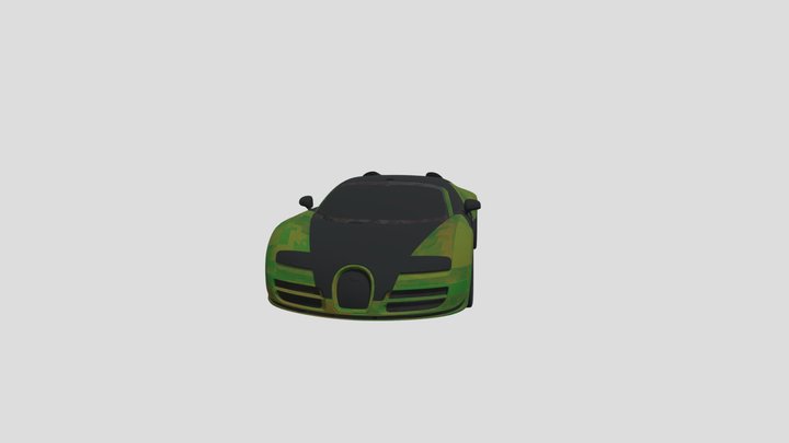 Bugatti Veyron Grand Sport Vitesse 2012 Modified 3D Model