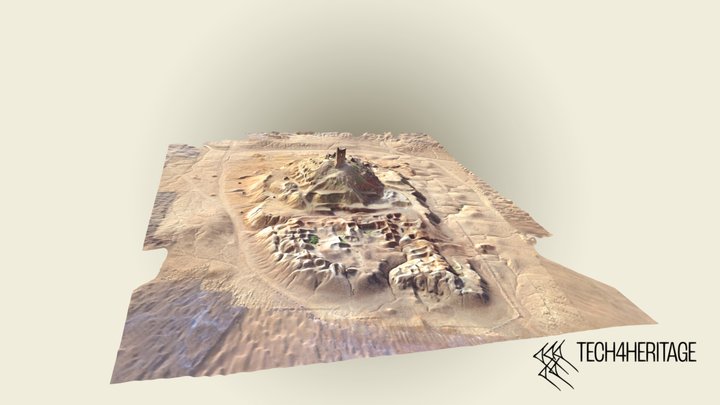 Borsippa archaeological site 3D Model