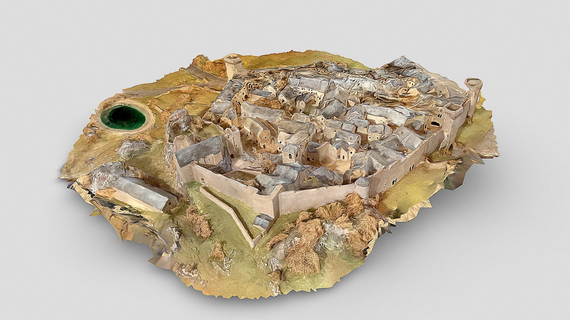 Village of La Couvertoirade (model)