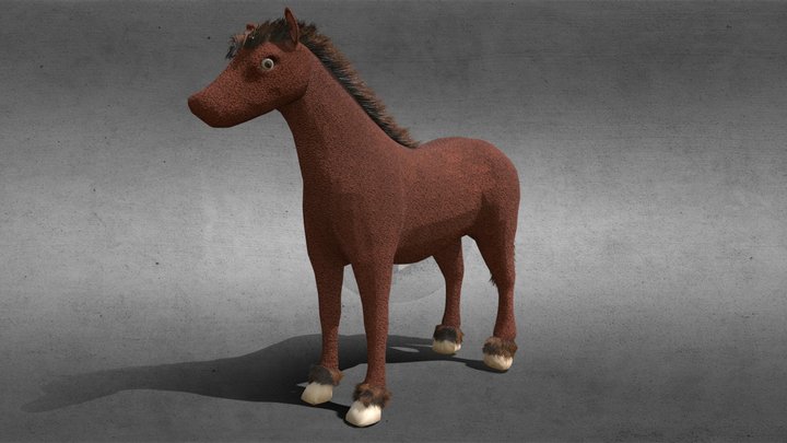 Horse 3D Model