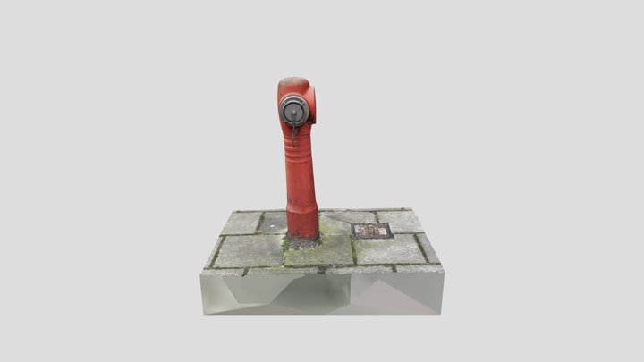 Dutch Fire Hydrant 3D Model