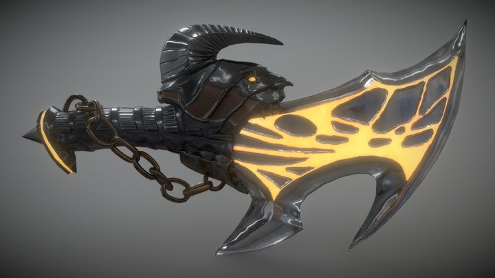 Blade of chaos 3D Model