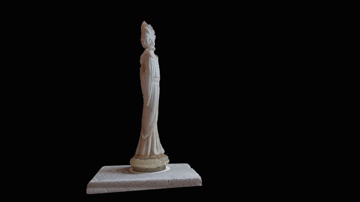 Chinese Statue 3D Model