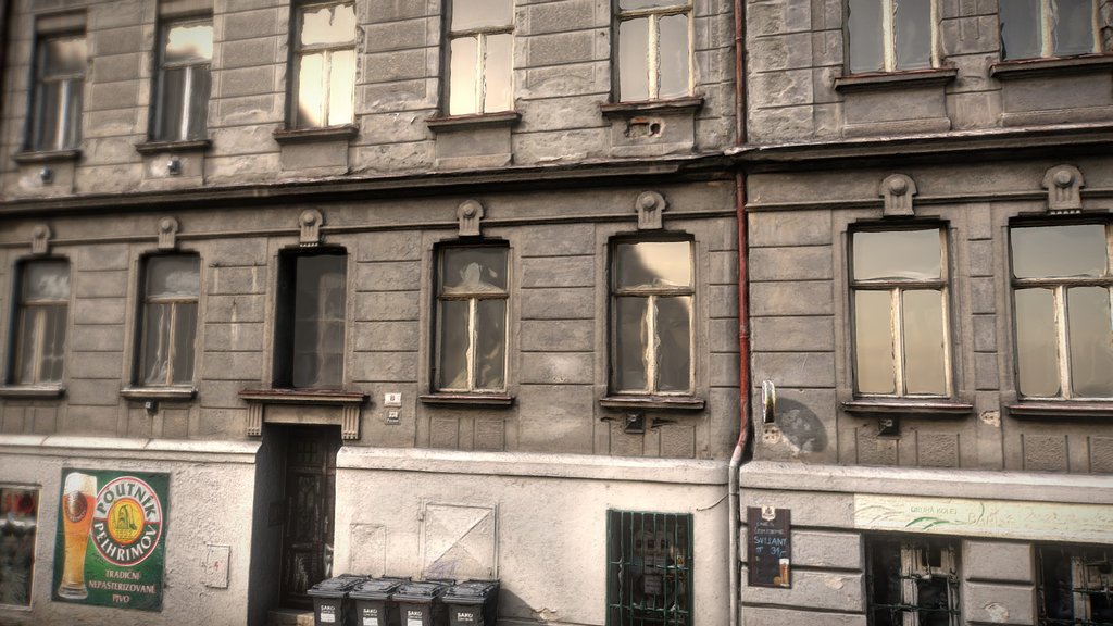 Facade Skrivanova 8, Brno