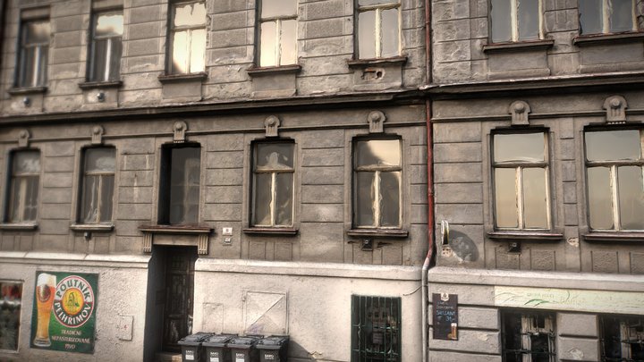 Facade Skrivanova 8, Brno – Gratis 3D-model STL