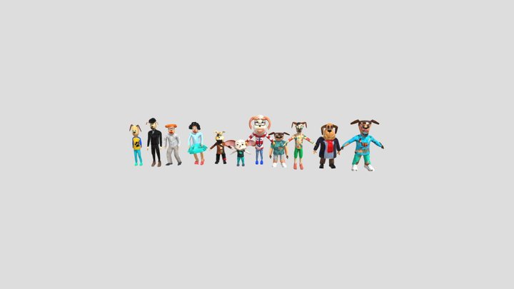5 ночей с тимохой 5: остров 3D Model