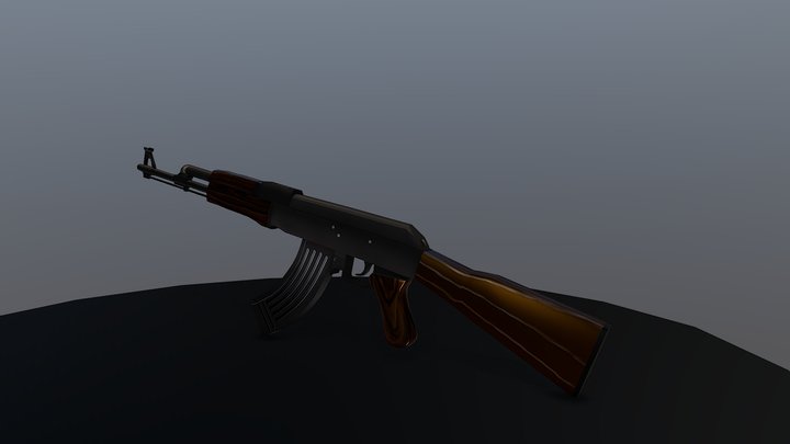AK-47 3D Model