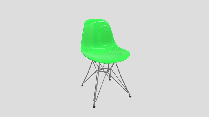 chair_green_1100 3D Model