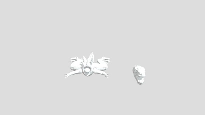 Zilla 3D Model