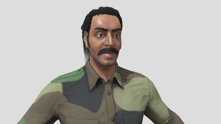 Game Character2 3D Model