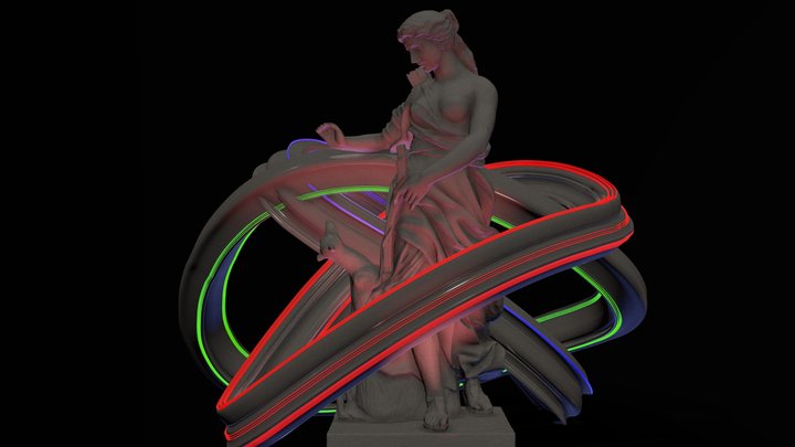 Modern art in the 21st century 3D Model