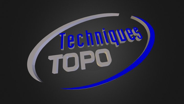 Techniques Topo (former Logo) 3D Model