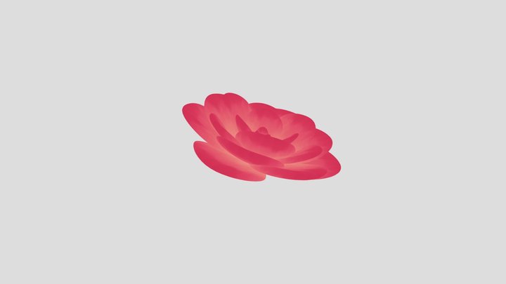 End Flower9 3D Model