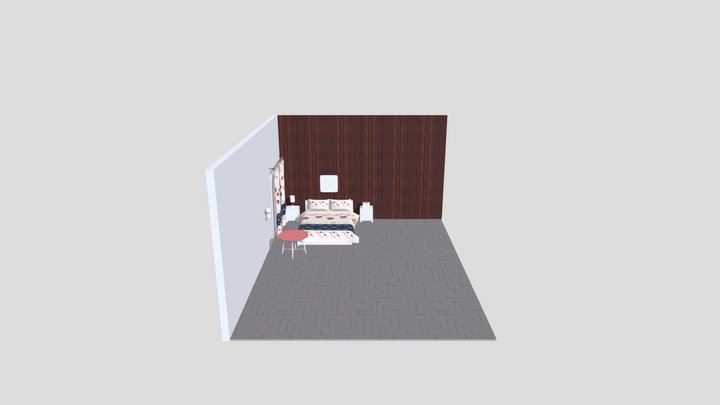 Habitación - Unitexgold - Prueba Diseños 3D Model